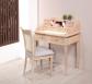 Bonheur du Jour Louis ralis en Chne de style Directoire Finition Chne Bross Blanchi