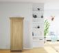 Armoire ou Bonnetire 1 porte Emeric ralise en Chne Massif de style Campagne Finition Chne Bross Naturel