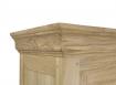 Armoire ou Bonnetire 1 porte Emeric ralise en Chne Massif de style Campagne Finition Chne Bross Naturel
