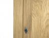 Armoire ou Bonnetire 1 porte Emeric ralise en Chne Massif de style Campagne Finition Chne Bross Naturel