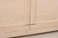 Buffet 4 portes Loann ralis en chne de Ligne Contemporaine Finition Bross 
