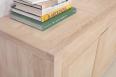 Buffet 4 portes Loann ralis en chne de Ligne Contemporaine Finition Bross 