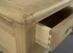 Bureau Ministre Lo en Chne Massif de style Louis Philippe Finition Chne Bross