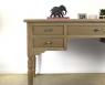 Bureau Ministre Lo en Chne Massif de style Louis Philippe Finition Chne Bross