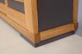 Buffet 4 portes coulissantes ralis en Chne Massif de style Contemporain
