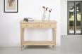 Console Lucas ralise en chne de style Directoire SEULEMENT 1 DISPONIBLE