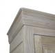 Armoire 2 portes 2 tiroirs Hugo ralise en Chne Massif de style Louis Philippe Finition Chne Bross