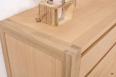 Buffet 2 portes 6 tiroirs Etienne, ralis en Chne de Ligne contemporaine Finition chne Bross 