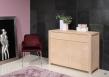 Buffet 2 portes Jean-Lin  ralis en Chne de Ligne contemporaine