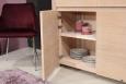 Buffet 2 portes Jean-Lin  ralis en Chne de Ligne contemporaine