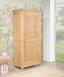 Armoire ou Bonnetire 1 porte Timoth ralise en Chne Massif de style Campagnard Finition chne Bross 