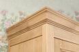 Armoire ou Bonnetire 1 porte Timoth ralise en Chne Massif de style Campagnard Finition chne Bross 