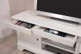 Meuble TV 16/9eme Julien ralis en Chne Massif de style Louis Philippe Finition Chne Ivoire