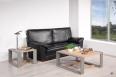 Table basse 90x90 Aurlien en chne de ligne contemporaine