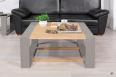 Table basse 90x90 Aurlien en chne de ligne contemporaine