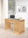 Bureau 5 tiroirs Victor ralis en Chne de style Louis Philippe Finition Chne Bross Naturel Patin