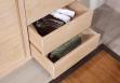 Buffet 2 portes coulissantes Hector, ralis en Chne de Ligne contemporaine Finition chne Bross 