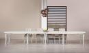 Table ronde   DIAMETRE 120 ralise en Chne massif de style Louis Philippe 10 allonges de 40 cm (24 personnes)