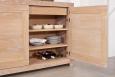 Buffet 2 portes de salle  manger LOANN ralis en Chne Contemporain 