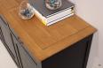 Buffet 3 portes 3 tiroirs Sbastien, ralis en Chne massif de style Directoire