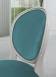 Chaise Simon ralise en Chne Massif de style Louis XVI Finition Chne Bross Gris Perle Patin