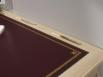 Petit bureau Luc ralis en chne de style Louis Philippe Finition Chne Bross 