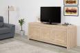 Meuble TV 16/9me Thierry ralis en chne massif Contemporain 