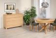 Buffet 2 portes Jean-Lin  réalisé en Chêne de Ligne contemporaine Finition Chêne Brossé