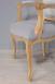 Bergère de style Louis XV Alexia réalisée en Chêne massif  Tissu VALDOURO Bleu