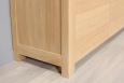 Buffet 4 portes Jean-Lin ralis en Chne de Ligne contemporaine Finition Chne Bross 