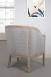 Fauteuil Cabriolet Paul ralis en Chne Massif de style Louis Philippe Finition Chne Bross Naturel