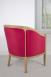 Fauteuil Cabriolet Mathieu ralis en Chne Massif de style Louis Philippe SEULEMENT 1 DISPONIBLE SOLDE
