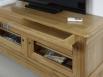 Meuble TV 16/9me Julie ralis en Chne Massif de style Louis Philippe Finition CHENE BROSSE