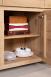 Buffet 3 portes Jean-Lin  ralis en Chne de Ligne contemporaine Finition chne Bross
