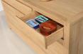 Buffet 3 portes Jean-Lin  ralis en Chne de Ligne contemporaine Finition chne Bross 