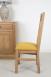 Chaise Lonor ralise en Chne Massif  Finition Chne Bross naturel Assise tissu d'ameublement FSM