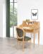 Bonheur du Jour Louis ralis en Chne de style Directoire Surface d'criture chne Finition Chne Bross