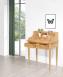 Bonheur du Jour Louis ralis en Chne de style Directoire Surface d'criture chne Finition Chne Bross