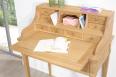 Bonheur du Jour Louis ralis en Chne de style Directoire Surface d'criture chne Finition Chne Bross